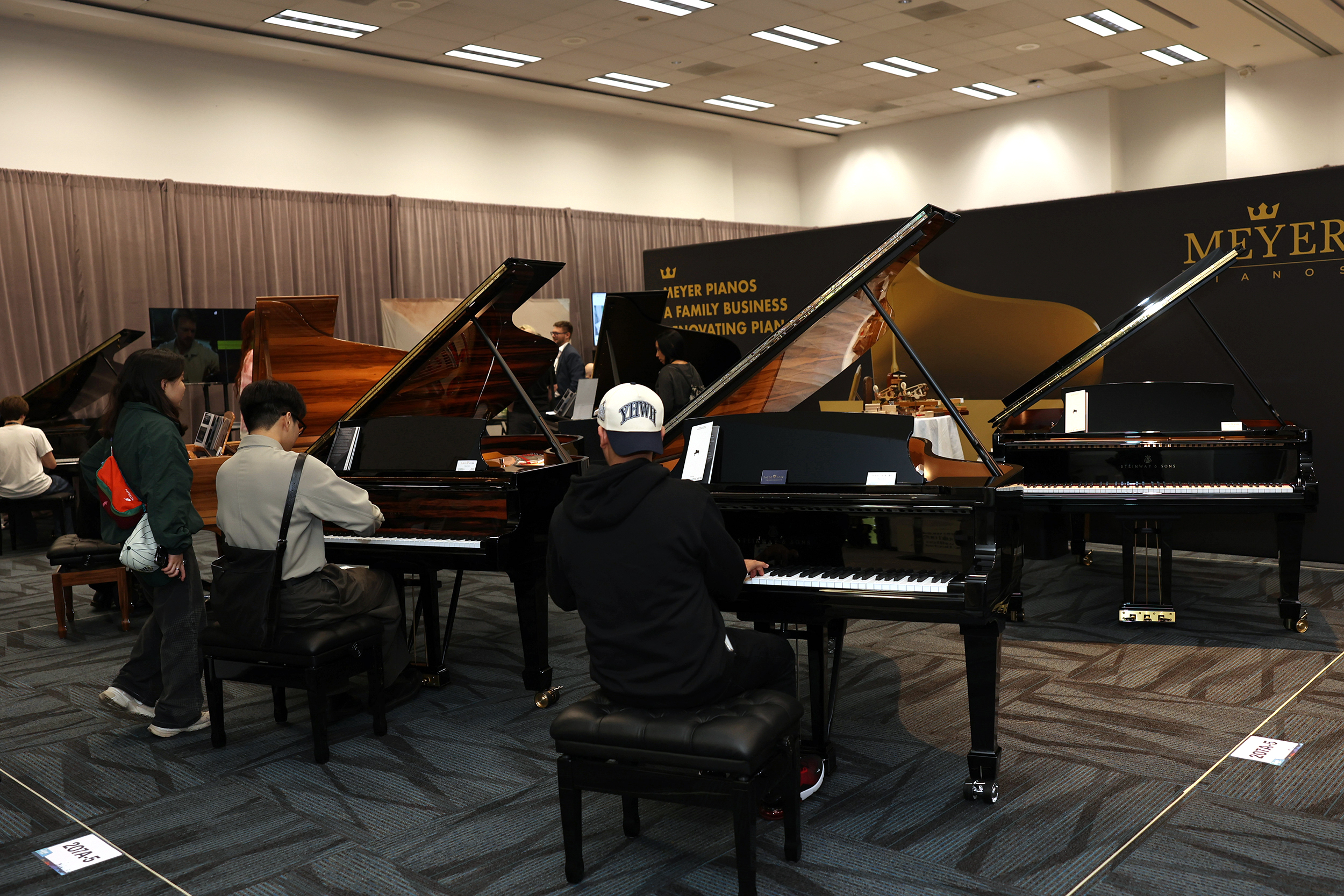 Piano Showcase at The NAMM Show