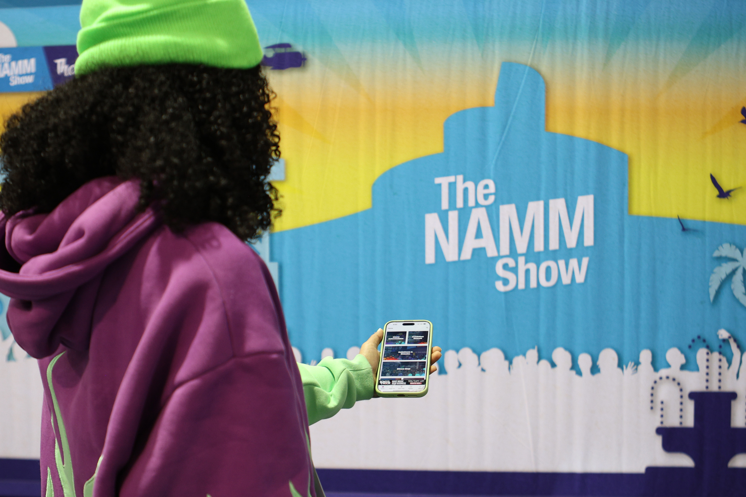 NAMM Show App & Map