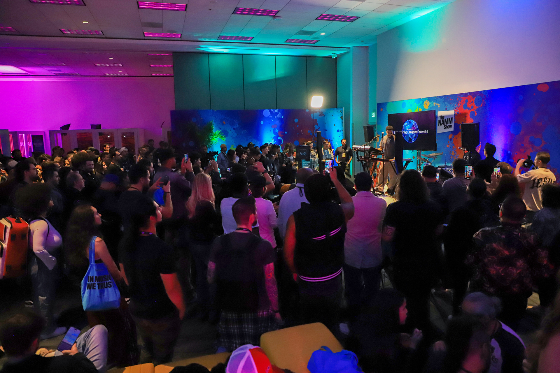 Exclusive takeover of the Creator Lounge