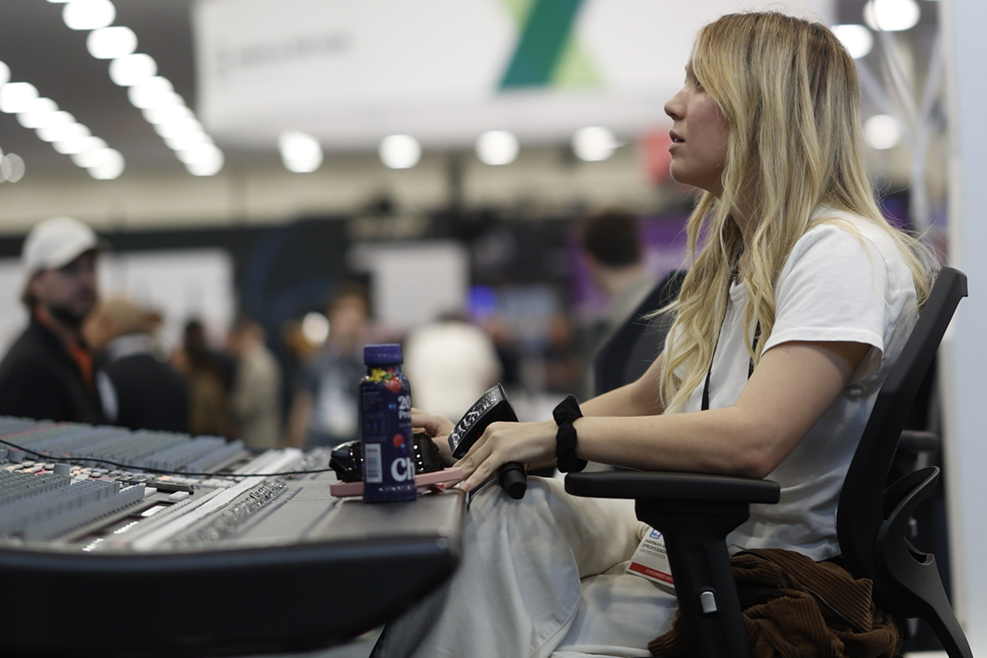 Recording professionals at The NAMM Show
