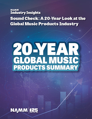 20-Year Global Music Products Summary