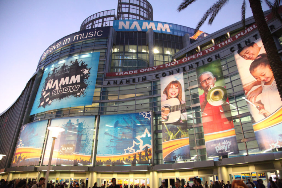 Another image outside of NAMM