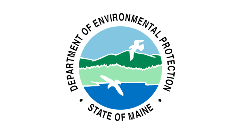 logo for dept of maine dept. of environmental protection