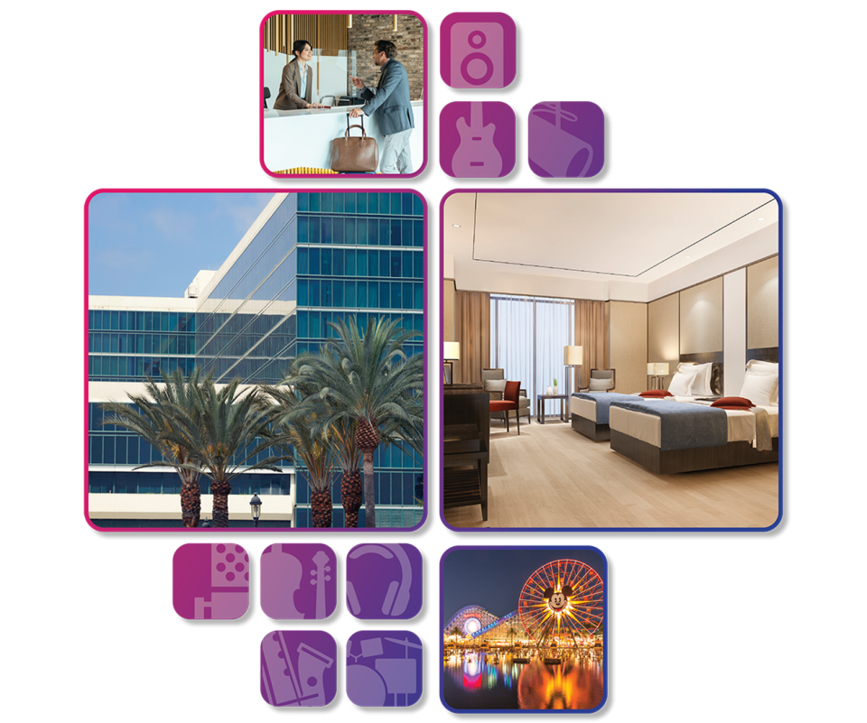 2023 NAMM Show Hotel Branding