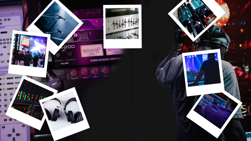 Pro Audio Collage