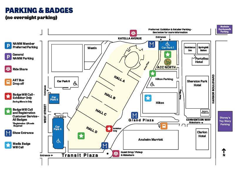 NS23 Parking Map