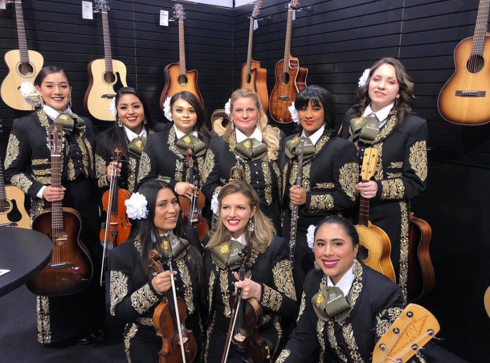 The Mariachi Divas at The NAMM Show