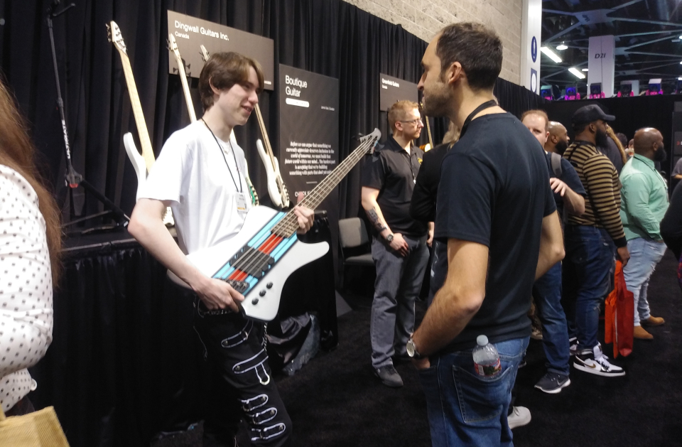 Boutique Guitar Showcase at The NAMM Show