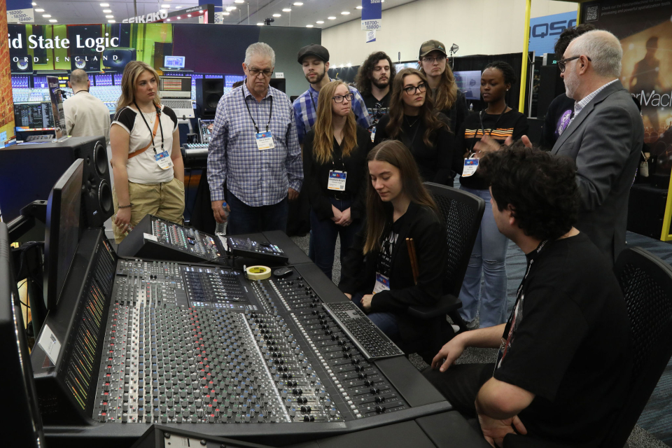 Pro audio equipment at The NAMM Show