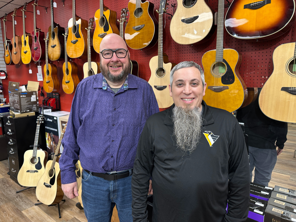 NAMM Dealer of the Year Brighton Music Center Owners Richard Schiemer and Brad Wittmer
