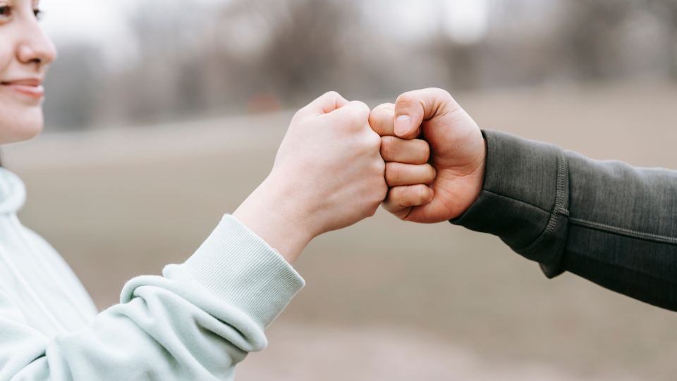 fist bump