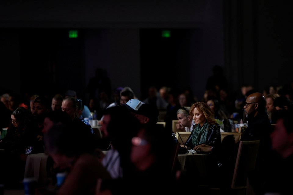retail financial summit audience members at the namm show