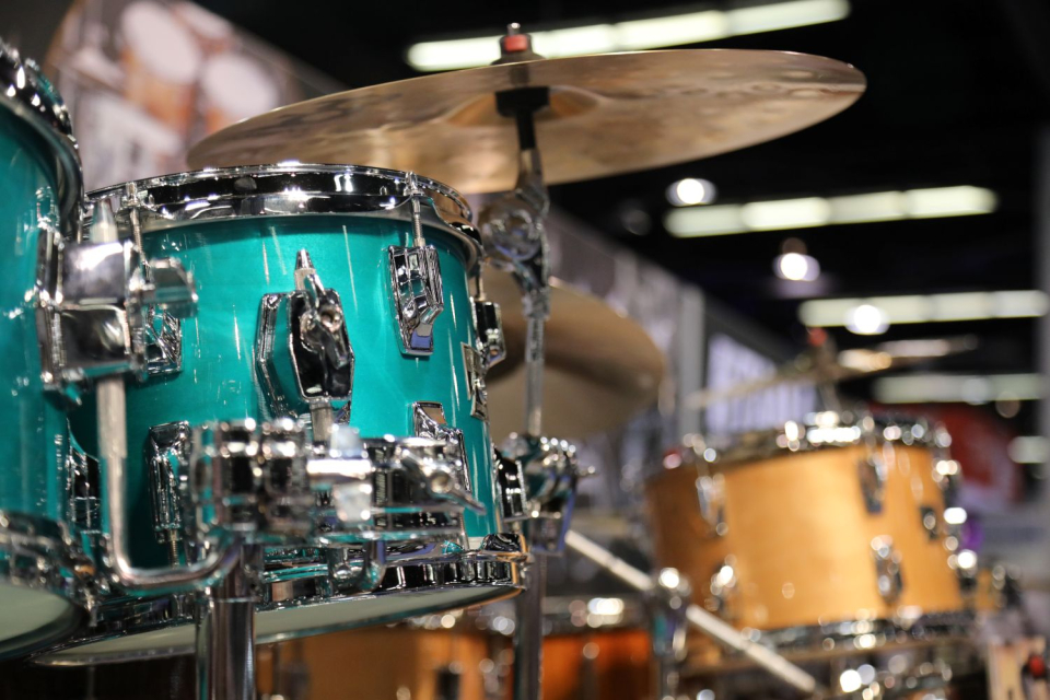 drums and percussion are a product area at the namm show