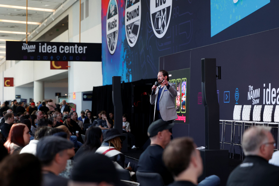 the namm idea center at the namm show offers education sessions