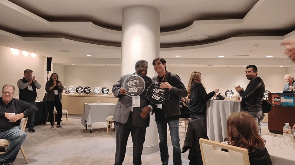 backline pros are recognized at the awards held at the namm show