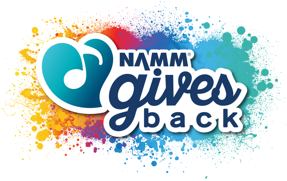 NAMM Gives Back Logo
