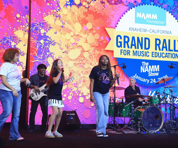 Grand Rally For Music Education The NAMM Show Girls Make Beats