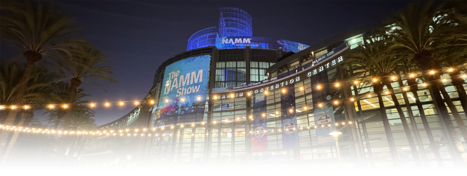 The NAMM Show at the Anaheim Convention Center