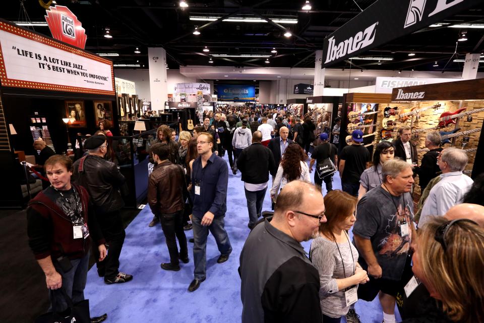 Global Music Industry Comes Together For Record Breaking NAMM Show