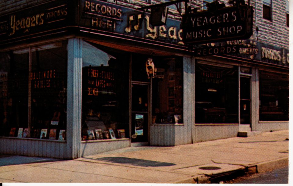 Yeager's Music Store, Baltimore, MD