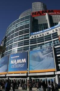 NAMM Show outside