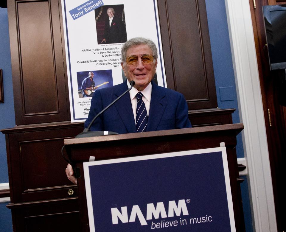 Tony Bennett at 2011 Congressional Reception