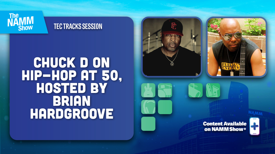 Chuck D on Hip-Hop at 50, Hosted by Brian Hardgroove chuck-d-on-hip-hop-at-50-hosted-by-brian-hardgroove-ugxhbm5pbmdfmte2nde3ng