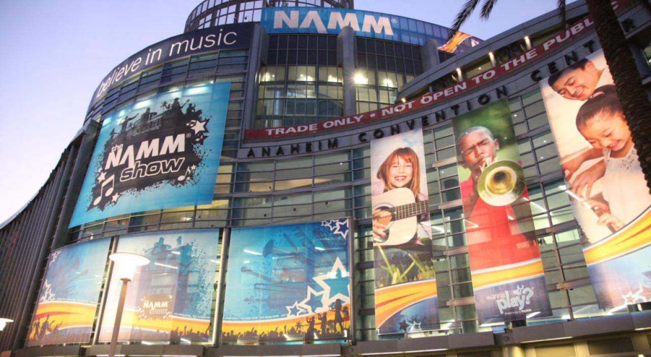 Another image outside of NAMM