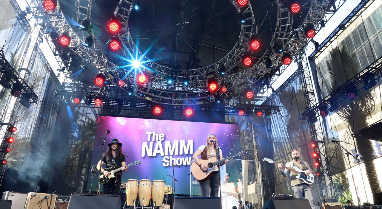Bands at NAMM
