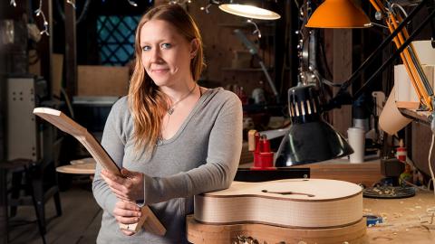 Luthier Maegen Wells