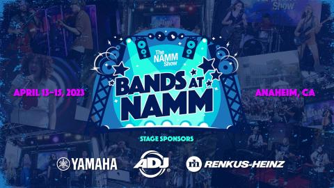 Bands at NAMM