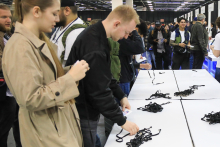 Badges and lanyards at The NAMM Show
