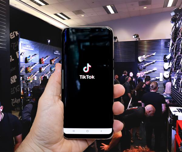 NAMM Show Exhibit Tiktok