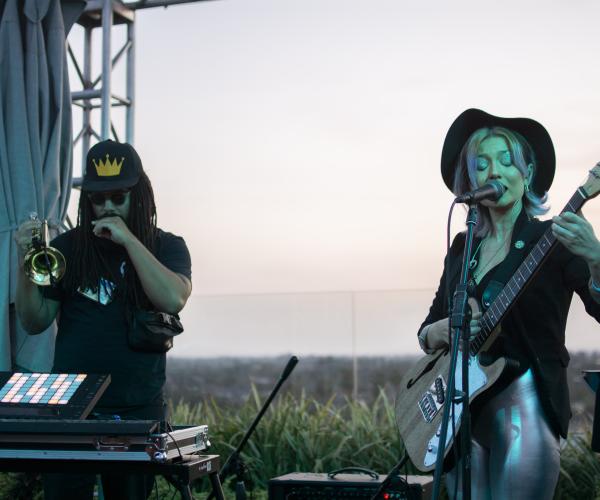 Oracle Blue plays their 2022 Bands at NAMM set