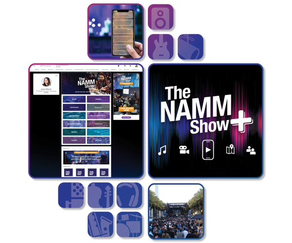 2023 NAMM Show NAMM Show+ Branding