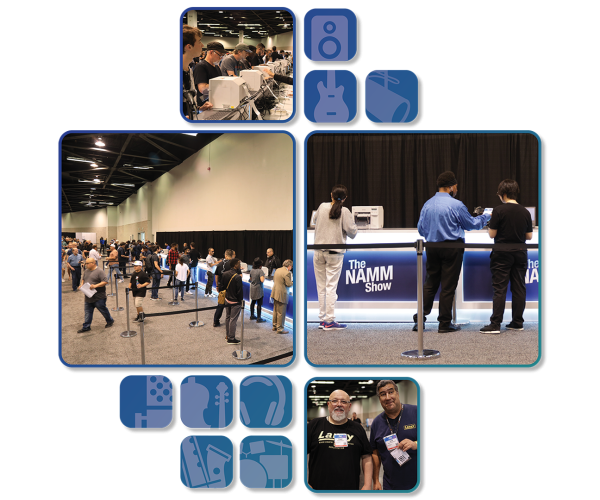 2023 NAMM Show Registration Branding