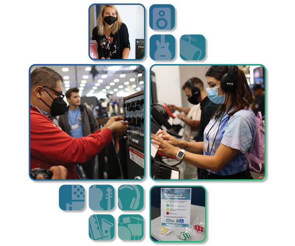 2023 NAMM Show Safe and Sound Branding