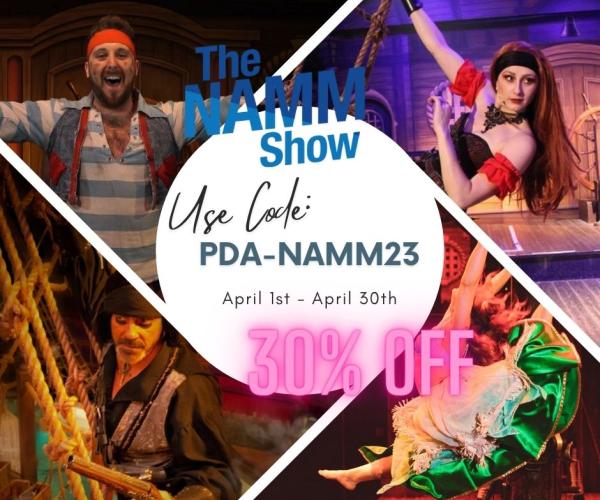 Pirates Dinner Adventure NAMM Show Discount