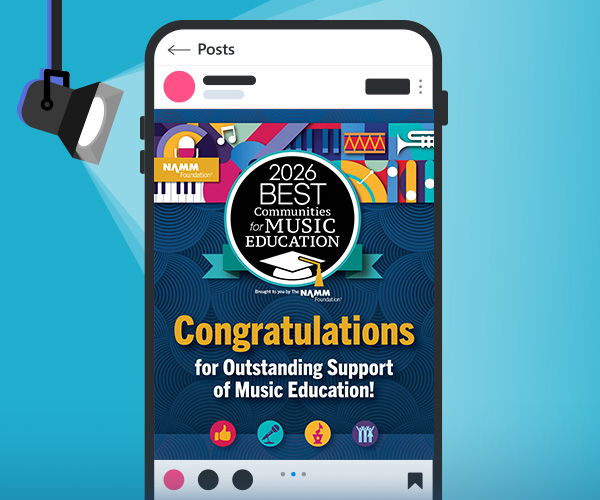 Congratulations to the Best Communities for Music Education 
