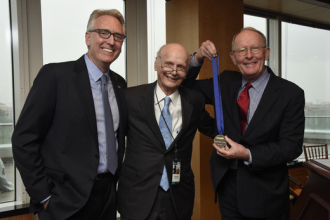 Joe, Sec. Riley, Sen,Lamar Alexander 