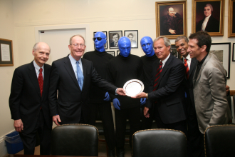 Lamar Alexander Blue Man