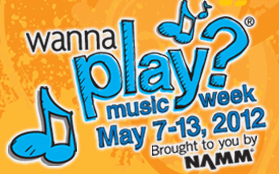 National Wanna Play Music Week logo