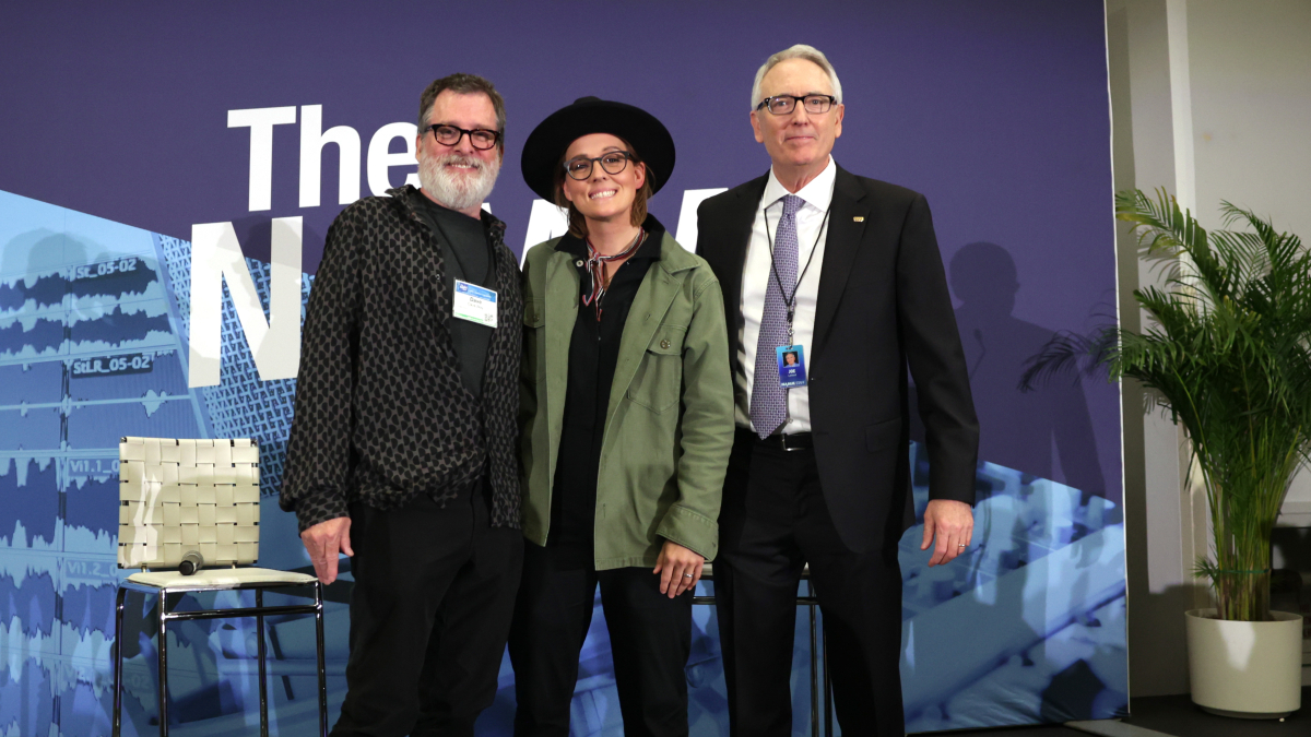 Dave Way, Brandi Carlile and Joe Lamond