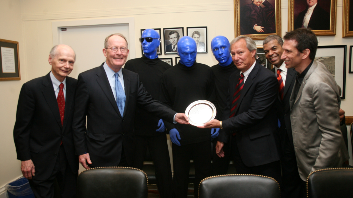 Lamar Alexander Blue Man