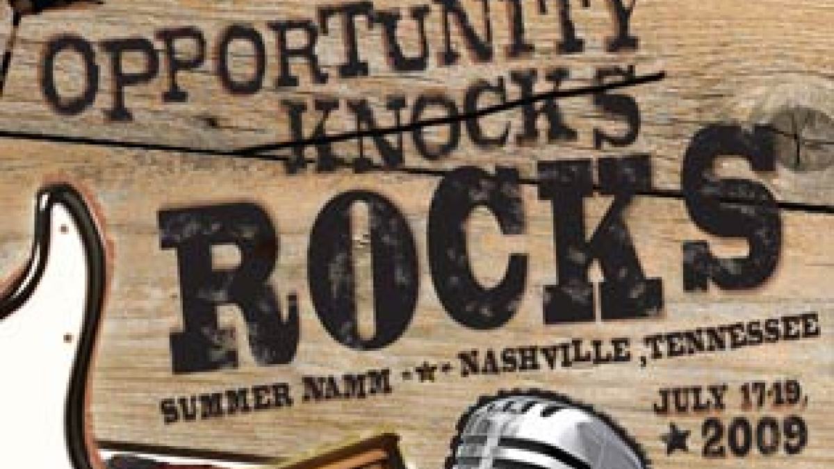 Summer NAMM 2009 Opp Rocks