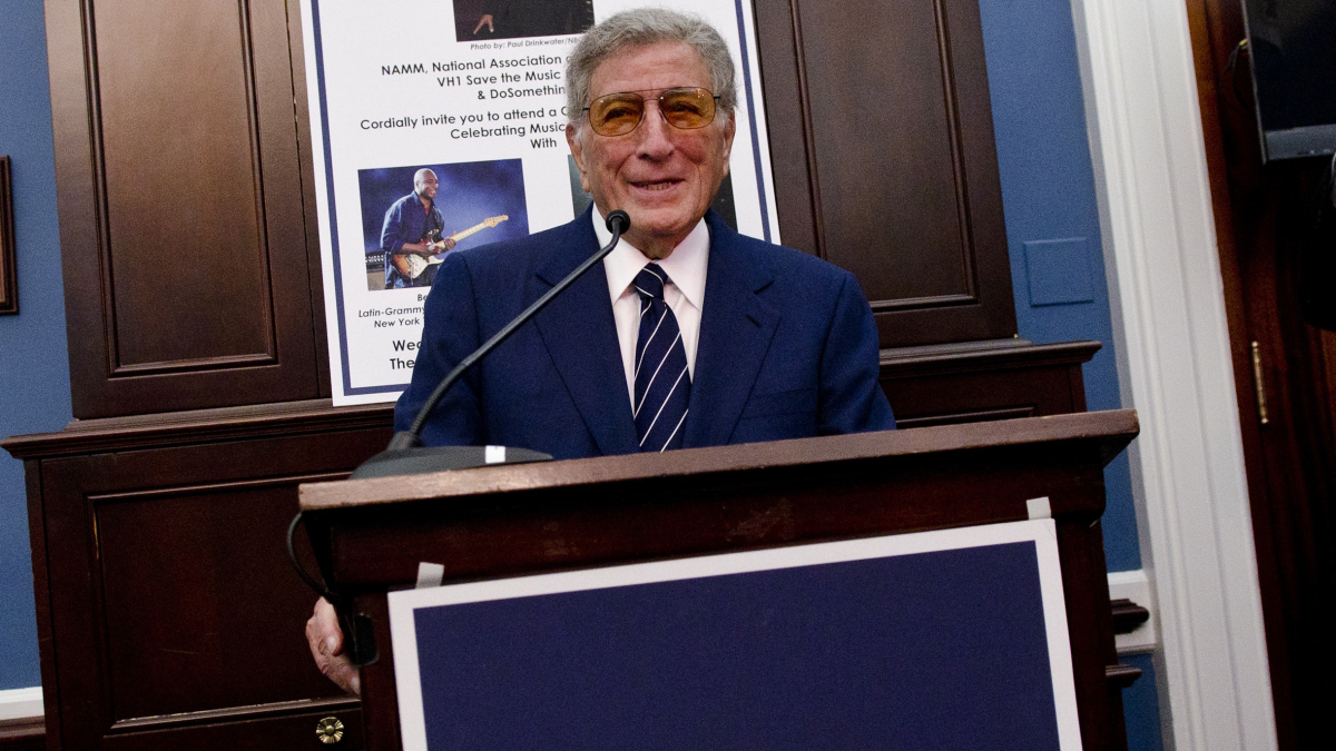 Tony Bennett at 2011 Congressional Reception